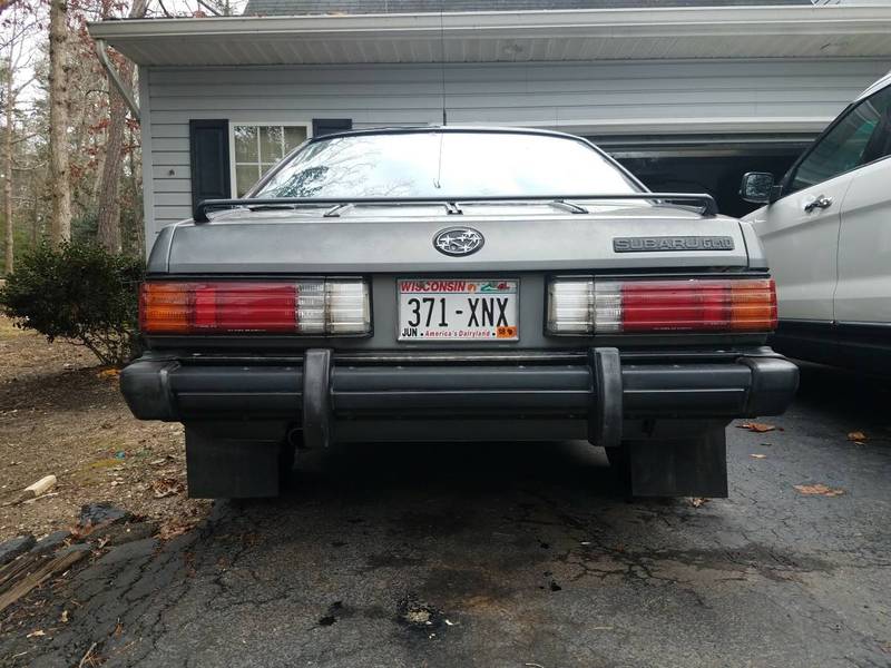 Illustration for article titled For $2,000, Could This Rally-Inspired 1984 Subaru GL10 Light Up Your Life?
